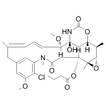 Ansamitocin P 3' (Synonyms: Antibiotic C 15003P3'; Maytansinol butyrate)