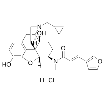 Nalfurafine hydrochloride (Synonyms: TRK-820 hydrochloride)